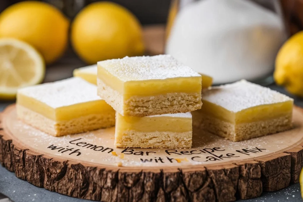 Lemon Bar Recipe with Cake Mix – Quick & Easy Dessert