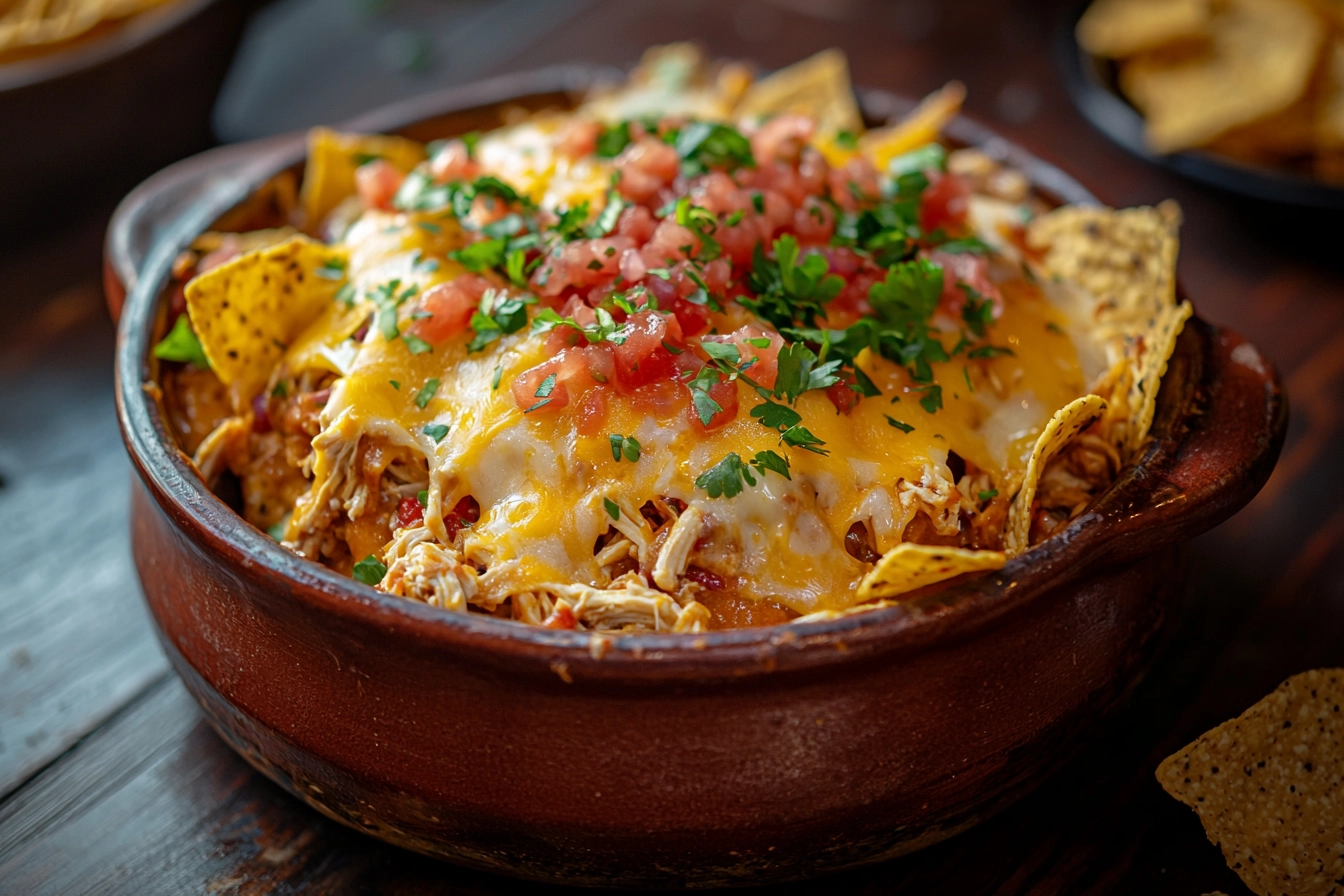 Best Chicken Taco Casserole